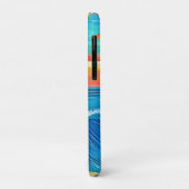 Ocean Sunset Wave Art Case-Mate iPhone Hülle (Hinten/Links)