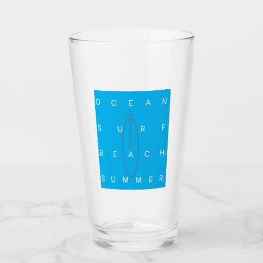 OCEAN SURF BEACH SOMMER GLAS (Vorderseite)