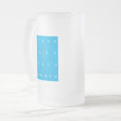 OCEAN SURF BEACH SOMMER MATTGLAS BIERGLAS (Vorderseite Links)