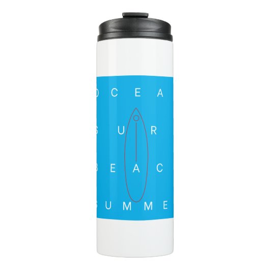 OCEAN SURF BEACH SOMMER THERMOSBECHER (Vorderseite)