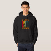 Ocean Surfer Holiday Tropical I Love Beach Summer  Hoodie (Vorne ganz)