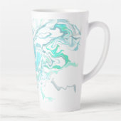 Ocean Swirl I Latte Tasse Cup (Rechts)