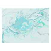 Ocean Swirl II Tischdecke (Vorderseite (Horizontal))