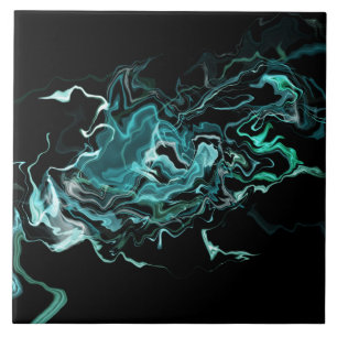 Ocean Swirl III Keramik Tile Fliese