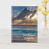 Ocean Sympathy Card Karte (Gelbe Blume)
