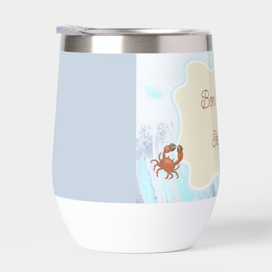 Ocean Theme Bon Voyage Personalized with Name (Rechts)