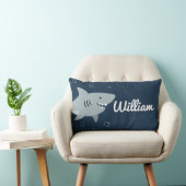 Ocean Theme Boys Room Dekoration, Niedlich Little  Lendenkissen (Stuhl )