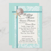 Ocean Theme Polterabend Einladung (Vorne/Hinten)