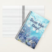 Ocean Theme Spiral Deluxe Notebook Notizblock (Innen)