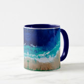 Ocean Themed Coffee Tasse Art von JP Denyer Artist (VorderseiteRechts)