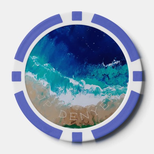 Ocean Themed Poker Chips von JP Denyer (Vorderseite)