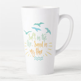 Ocean Themed Salz in der Luft Sand in meiner Tasse