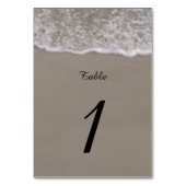 Ocean Tide Tischnummer (Vorderseite)