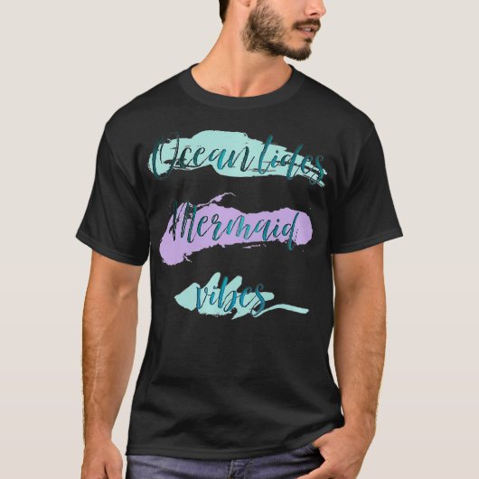 Ocean tides Mermaid Vibes Premium T-Shirt (Vorderseite)