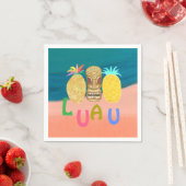 Ocean Tiki Ananas Luau Serviette (Beispiel)