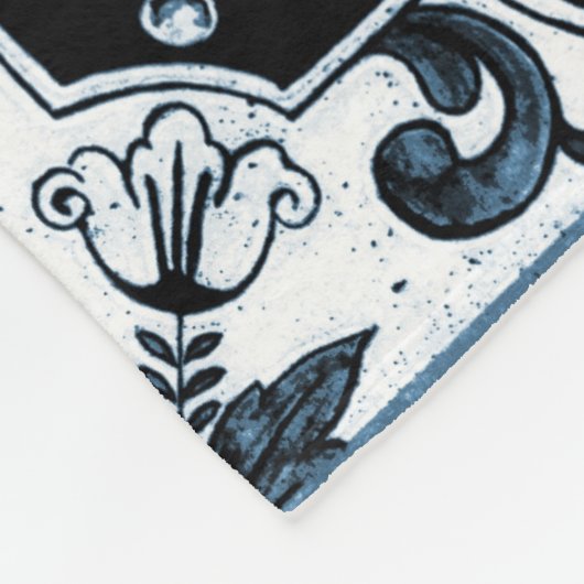 Ocean Tile Fleecedecke (Ecke)