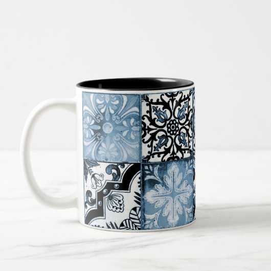 Ocean Tile Zweifarbige Tasse (Links)