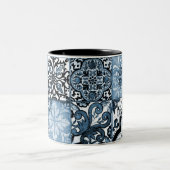 Ocean Tile Zweifarbige Tasse (Mittel)
