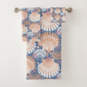 Ocean Treasures blue Bath Towel Set (Insitu)
