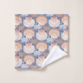 Ocean Treasures blue Bath Towel Set (Waschlappen)