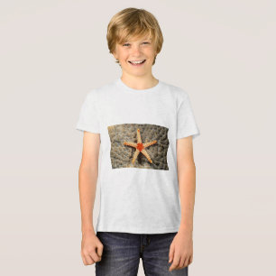 "Ocean Treasures: Starfish Graphic T - Shirt" Tri-Blend Shirt
