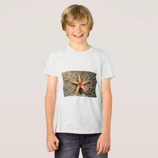 "Ocean Treasures: Starfish Graphic T - Shirt" Tri-Blend Shirt