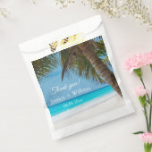 Ocean Tropical Wedding Jubiläum Danke Geschenktütchen (Versiegelt)