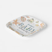 Ocean Under The Sea Baby Shower Gender Neutral Pappteller (Gewinkelt)