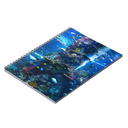 Ocean Underwater Fish Notebook Notizblock (Linke Seite)