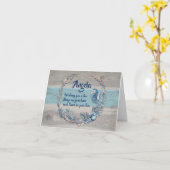 Ocean Underwater Seepferd Faltkarte Karte (Gelbe Blume)