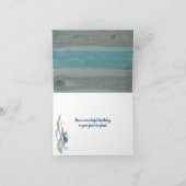 Ocean Underwater Seepferd Faltkarte Karte (Innenseite)