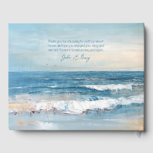 Ocean Vacation House Gästebuch (Rückseite)