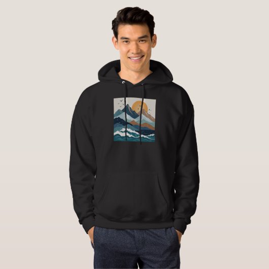 Ocean Vibe Hoodie (Vorne ganz)