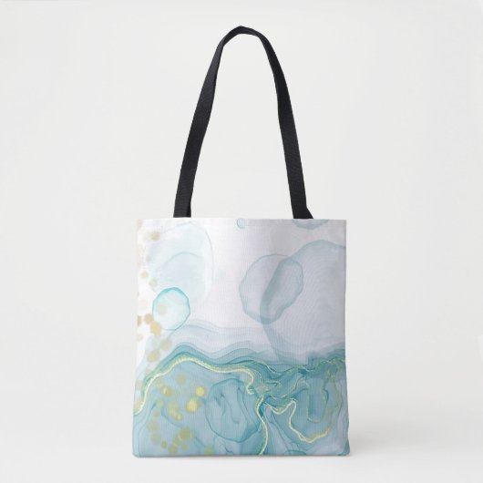 Ocean Vibes Beach Tote Bag Tasche (Vorderseite)