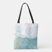 Ocean Vibes Beach Tote Bag Tasche (Rückseite)