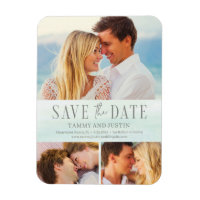 Ocean Vibes Beach Wedding rettet das Date Magnet
