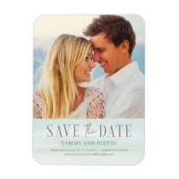 Ocean Vibes Beach Wedding rettet das Date Magnet