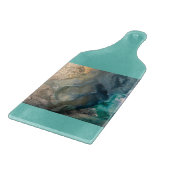 Ocean Vibes Cutting Board Schneidebrett (Ecke)