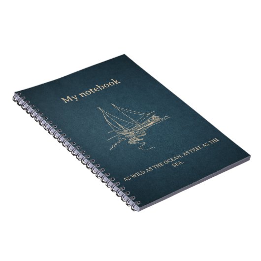 Ocean Vibes Notebook - Beach Journal Notizblock (Rechte Seite)