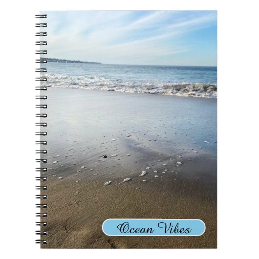 Ocean Vibes Notizblock (Vorderseite)