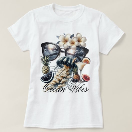 Ocean Vibes T-Shirt (Design vorne)