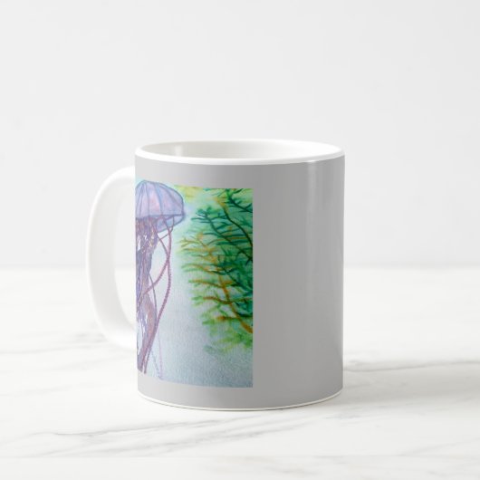 Ocean Vibes Tasse (Vorderseite Links)