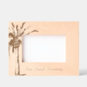 Ocean View Beach Serenity Geätzte Rahmen (Vorderseite)