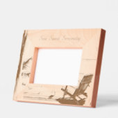 Ocean View Beach Serenity Geätzte Rahmen (Links)