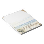 Ocean View Beach Serenity Notizblock (angewinkelt)