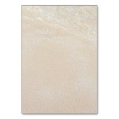 Ocean View Beach Themenkarte Tischnummer (Rückseite)