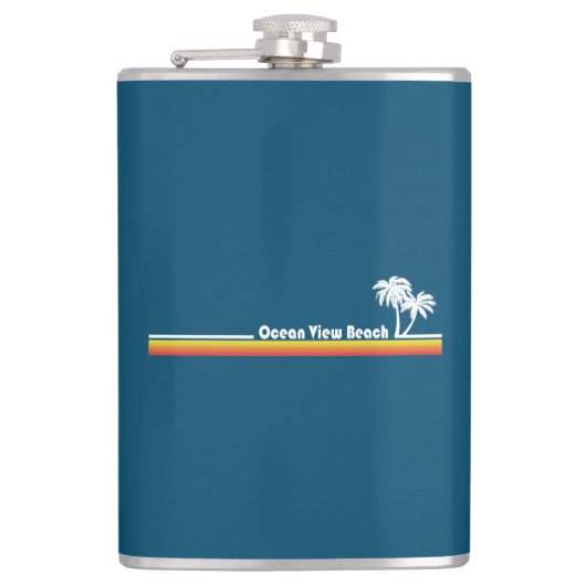 Ocean View Beach, Virginia Flachmann (Vorderseite)