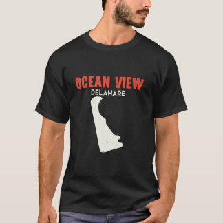 Ocean View Delaware USA Staat America Travel Delaw T-Shirt