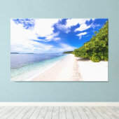 Ocean View Leinwanddruck (Insitu (Holzboden))