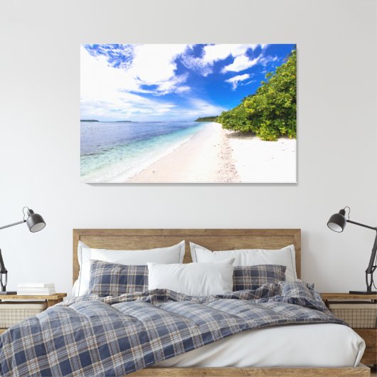 Ocean View Leinwanddruck (Insitu (Schlafzimmer))